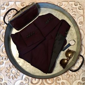 WORTHINGTON DEEP RED BLAZER